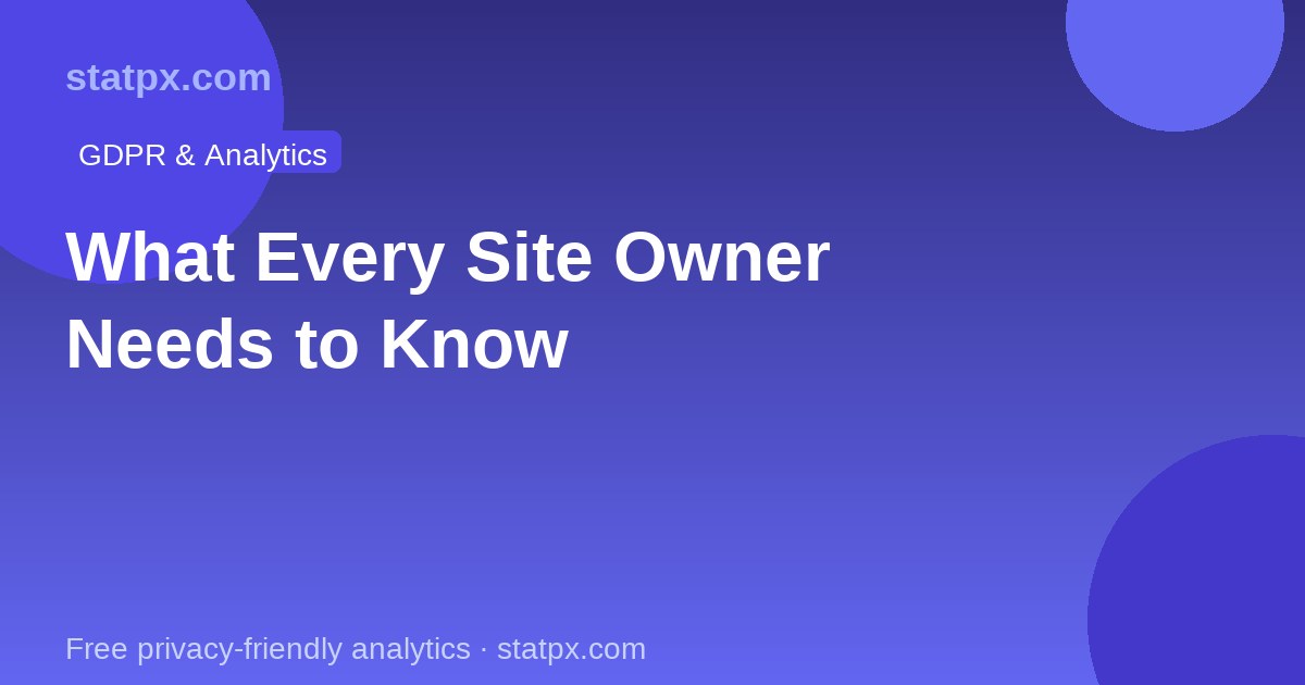 Privacy shield icon overlaid on a website analytics dashboard